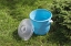 Bucket "Practic plus" 12 L , blue lagoon